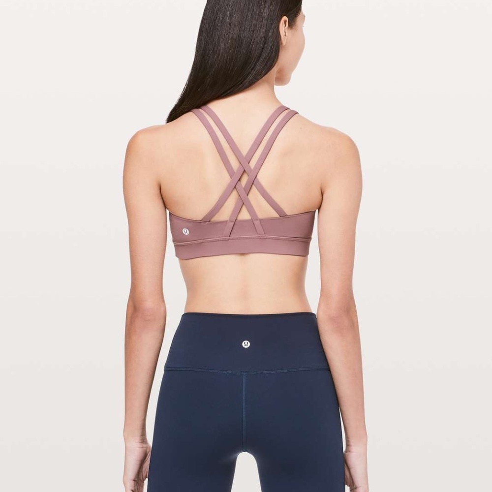 LULULEMON Spanish Rose Pink Energy Bra 4